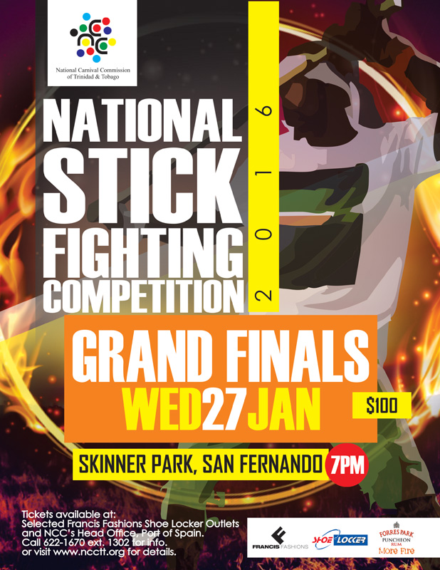 National Stick-fighting competition 2016 - Trinidad - Finals 
