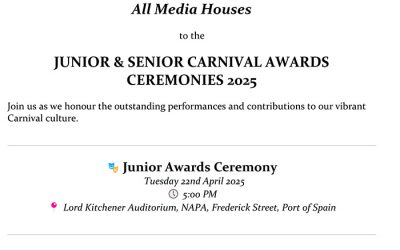 Media Invite – Juniors and Seniors Carnival Awards 2025 Ceremony