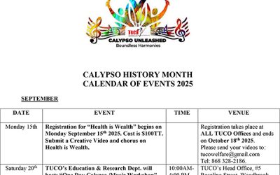 TUCO Launches Calypso History Month 2025
